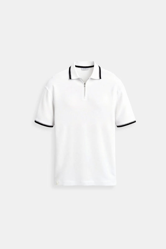 Polo Camiseta con cremallera