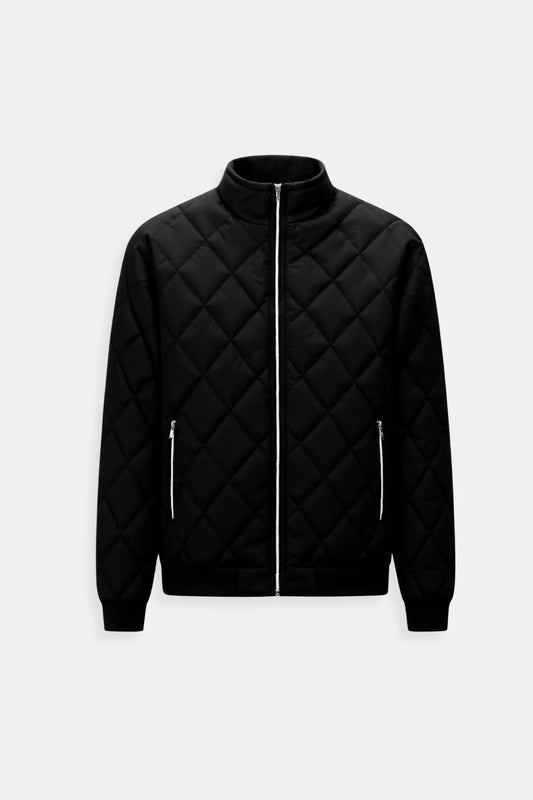 Padded Jacket with Design 