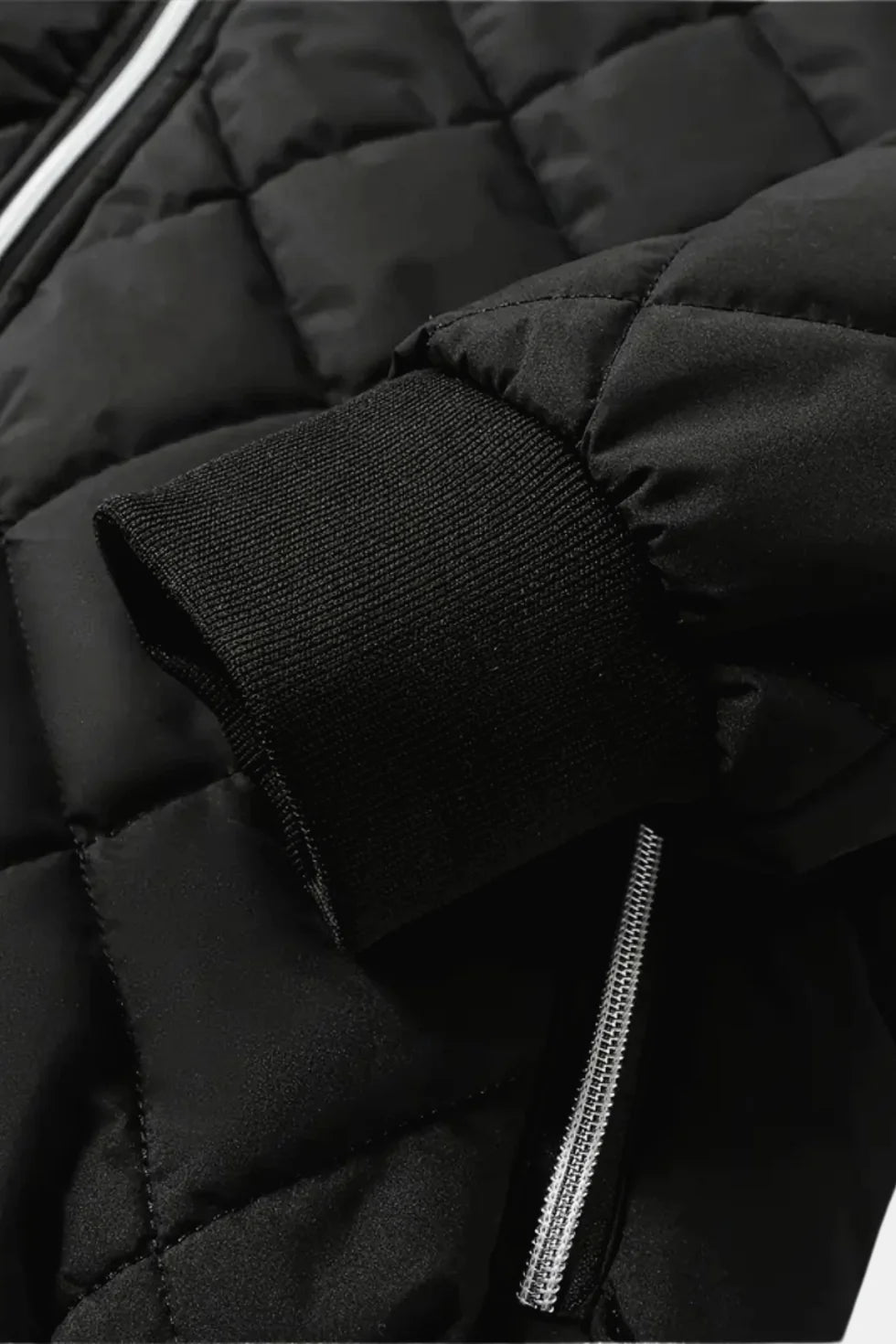 Padded Jacket with Design 