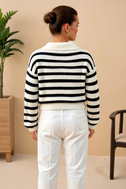 Nautical Striped Sweater