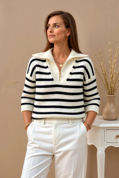 Nautical Striped Sweater