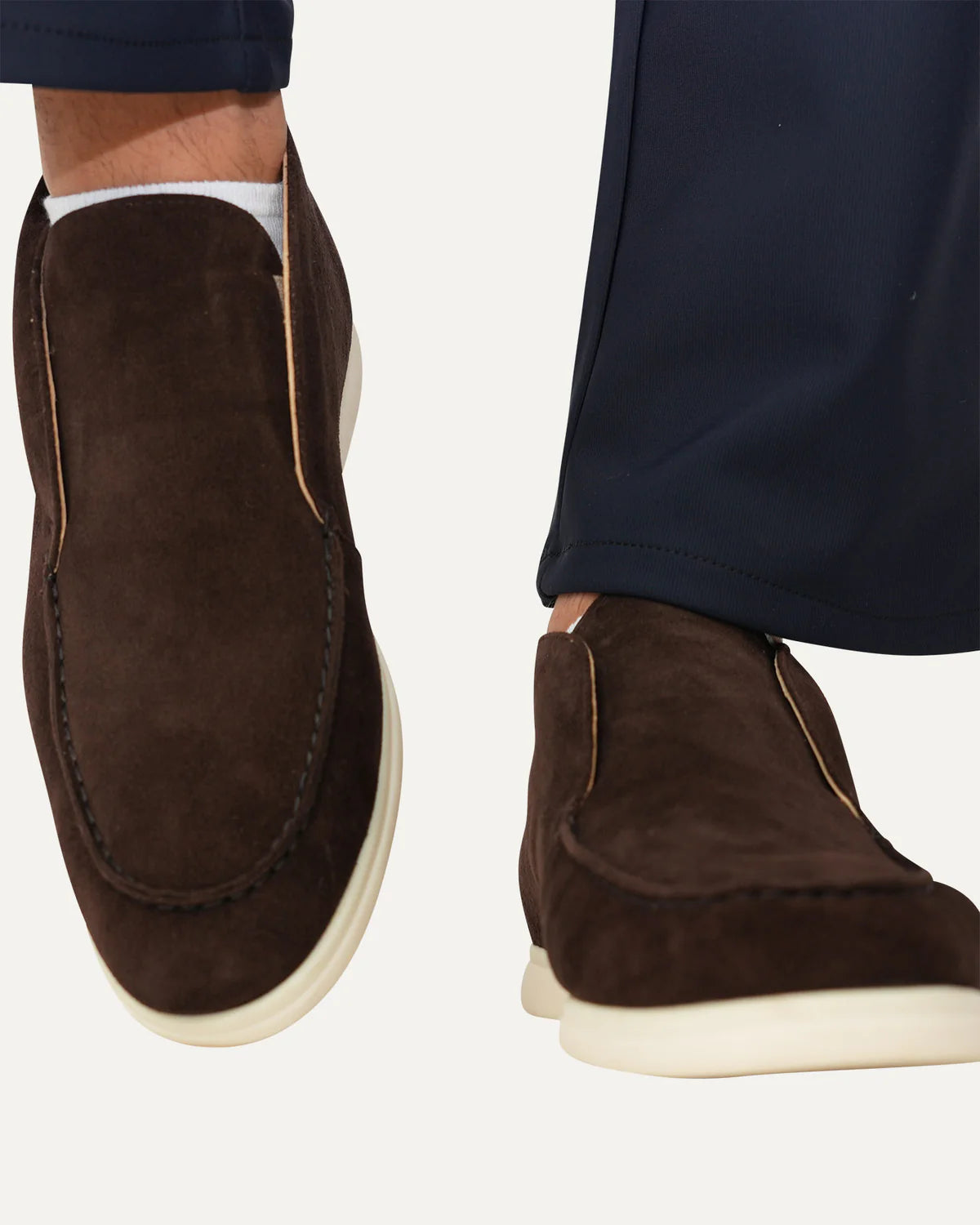 Dark Brown Leather Moccasin